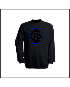 Sweat-Shirt "FCP-Logo" Ton-in-Ton, schwarz TRADITIONS-SWEATSHIRT